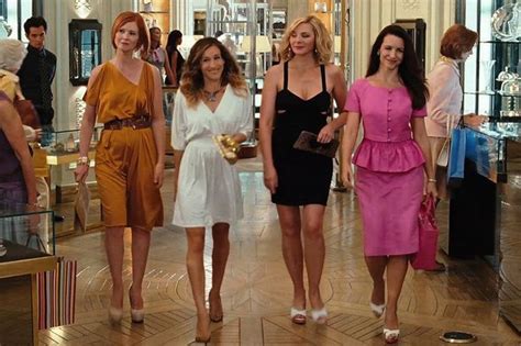 The Satc Cast Are Friends After All Girly ‘yay ’ Mirror