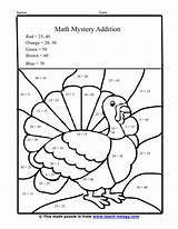 Turkey Worksheet Mystery 5th Multiplication Graders Template Calculus Algebra Anythin Subtraction Worksheeto sketch template
