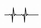 Heartbeat Clipart Heart Beats Graphic Transparent Pinclipart Music sketch template