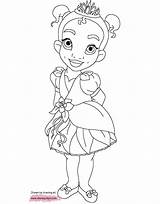Coloring Princess Pages Frog Tiana Disney Baby Characters Babies Ba Open Elegant Cute Entitlementtrap sketch template