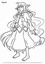 Fairy Mavis Tail Vermillion Draw Step Drawing Anime Necessary Improvements Finally Finish Make sketch template