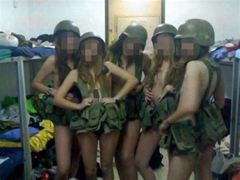 [photos] hot israeli female soldiers disciplined for unbecoming behavior ~ charlez blog