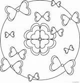 Coloring Pages Relaxing Mandala Printable Relaxation Heart Designs Kids Color Library Clipart Coloringhome sketch template