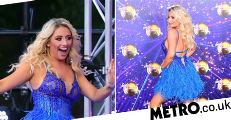 strictly s saffron barker has already fallen flat on her face in rehearsals metro news