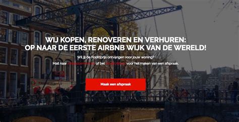 amsterdams bedrijf wil eerste airbnb wijk ter wereld oprichten foto adnl