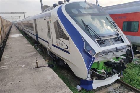 vande bharat train records  kmph speed  trial run