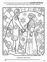 Coloring Pages Emma Story Bible Joseph Smith Pearl Important Bookshelf Getcolorings Getdrawings Printable Price Colorings Outstanding sketch template