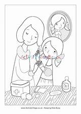 Aid First Girl Colouring Needs Little Scout Activity Coloring Pages Badge Activityvillage Village Explore Choose Board Kids sketch template