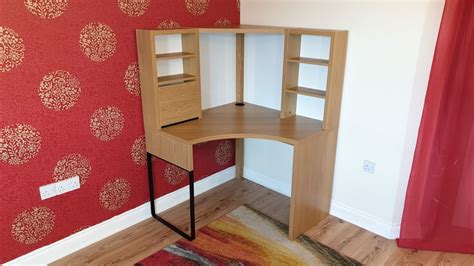 custom ikea corner desk building  ultimate setup custom ikea