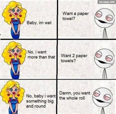 damn paper towels gag