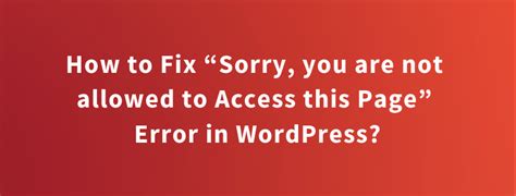 fix    allowed  access  page error ninetheme