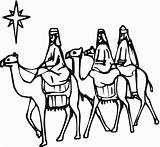 Coloring Clipart Magi Wise Men Three Clip Pages Kings Cliparts Scene Man Wisemen Silhouette Christmas Nativity Gifts Foolish Workshop Drawing sketch template