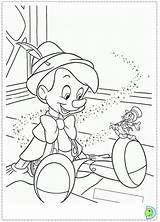 Pinocchio Dinokids Colorir Pinoquio Partilhar Coloringdisney sketch template