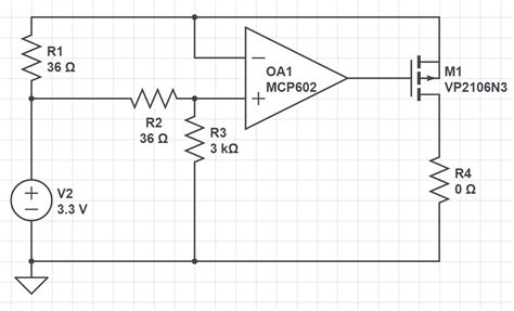 explain  math   high side current limiting circuit electrical engineering
