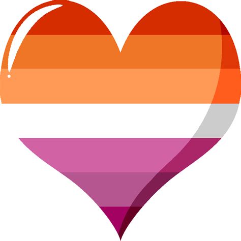 Heart Lgbt Lesbian Gay Pride Sticker By Lgbtstickers