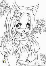 Coloring Anime Pages Japanese Girl Enchanting Sheets Cute Divyajanani Immediately Please Contact sketch template