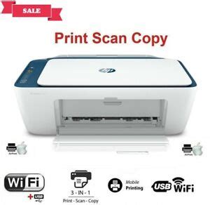 hp deskjet    home wireless inkjet printer scan copy blue ink included ebay