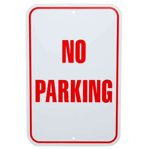 parking sign  parking aluminum composite sign