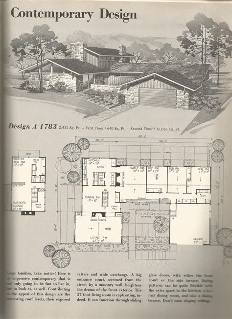 beautiful country estate homes vintage house plans click     enlarge