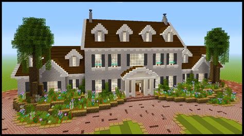 minecraft   build  mansion part  youtube