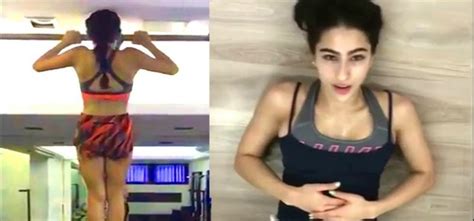 Sara Ali Khan Is The Budding Begum Of Fitness Judging By This Fitspo Video