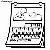 Almanaque Colorear Calendarios Imagui Calendari Pinto sketch template