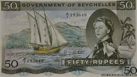 Seychelles Sex Banknote To Be Sold At Auction Bbc News