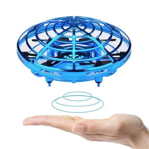 hand controlled flying mini drone