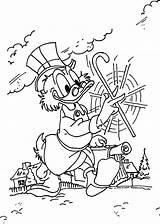 Scrooge Coloring Pages Mcduck Ebenezer Kids Printable Disney Clipart Getcolorings Getdrawings Donald Duck sketch template