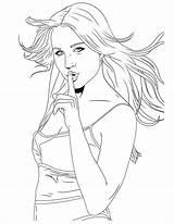 Coloring Pages Teen Girls Pdf Teenagers Color Template Colouring Beautiful Templates sketch template