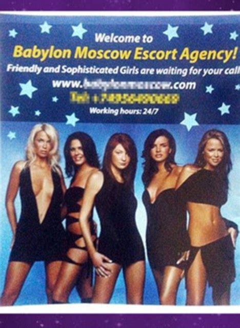 girls aloud image used to promote russian escort service daily mail online