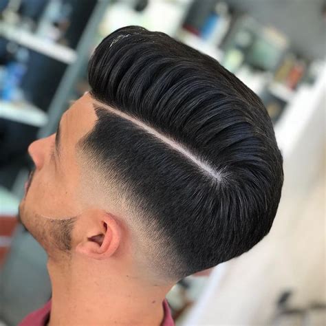 perfect side parting   side part haircuts mens