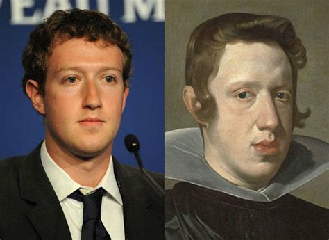 zuckerberg and philip iv just two kings with the same face curiosities celebrity look