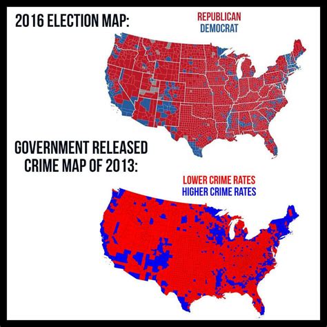 viral image   election results   crime rates