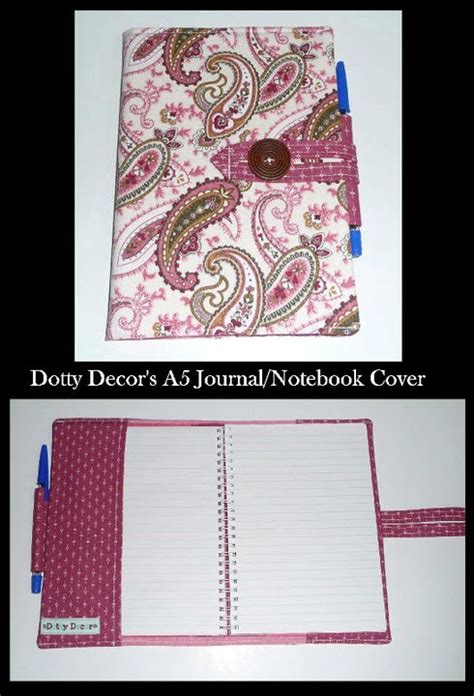dotty decor  journaldiary covers