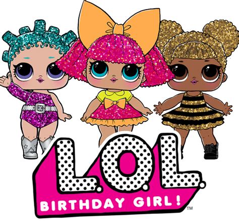 custom lol surprise dolls birthday girl  lol surprise dolls birthday