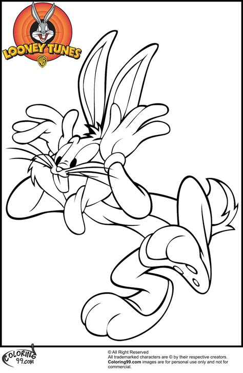 bugs bunny coloring pages minister coloring