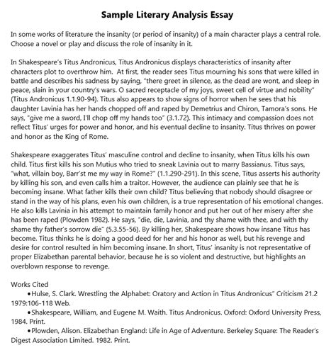 literary analysis essay tips  write  perfect essay wuzzupessay