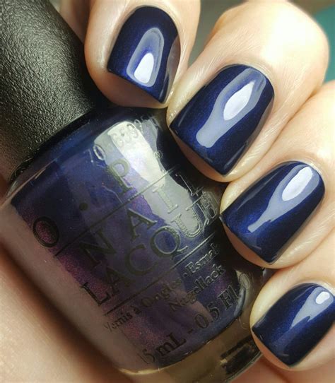 i love this color on of my favs opi russian navy 1000 blue gel