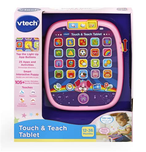 touch and teach tablet pink toy at mighty ape nz