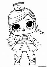 Coloring Majorette Doll Lol Pages Printable sketch template