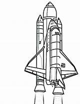 Spaceship Getdrawings Getcolorings sketch template