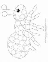 Dot Bug Printables Do Printable Bugs Easy sketch template