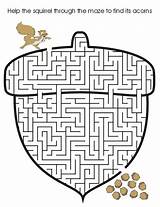 Maze Puzzle Way Printable Mazes Find Kids Worksheet Coloring Pages sketch template