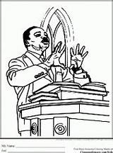 Coloring Pages Month History Thurgood Marshall Related sketch template