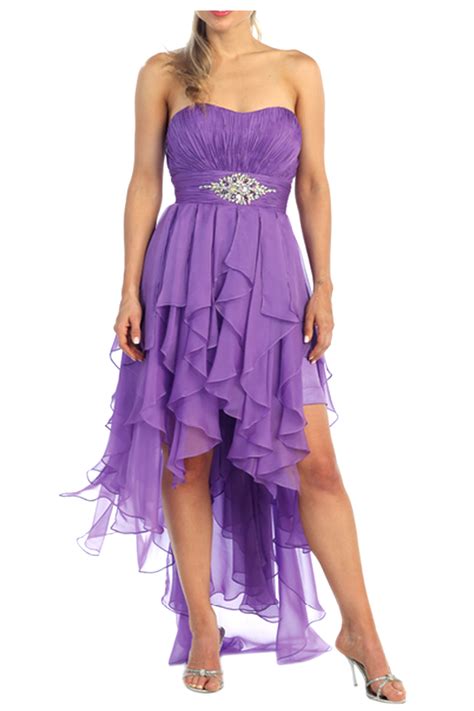 short long semi formal prom dress chiffon homecoming  size soft colors ebay