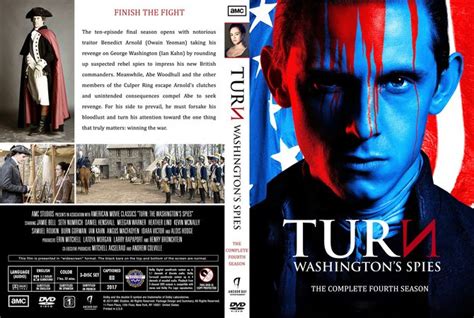 turn washington s spies season 4 2017 dvd custom cover dvd cover