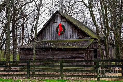 christmas barn photograph  paul mashburn fine art america