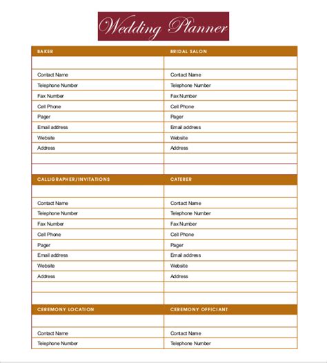 wedding planner html template    design idea