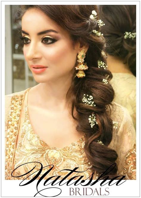 Top Walima Hairstyles 11 Pakistani Bridal Makeup Hairstyles Mehndi